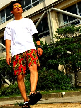 びーびー☑︎さん(メンズ・169cm)の夏コーディネート