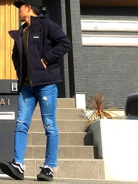 びーびー☑︎さん(メンズ・167cm)の冬コーディネート