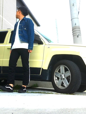 びーびー☑︎さん(メンズ・169cm)の春コーディネート