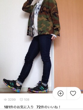 びーびー☑︎さん(メンズ・169cm)の春コーディネート