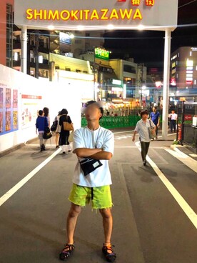 びーびー☑︎さん（メンズ・169cm）の夏コーディネート