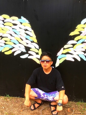 びーびー☑︎さん(メンズ・169cm)の夏コーディネート