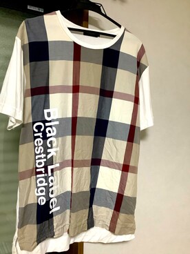 「BLACK LABEL CRESTBRIDGE（ブラックレーベル・クレストブリッジ）のアイテム（Tシャツ/カットソー）」を使った、さとちゃんさん（メンズ・165cm）の冬コーディネート