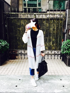 Mia Liuさん(レディース・165cm)の春コーディネート