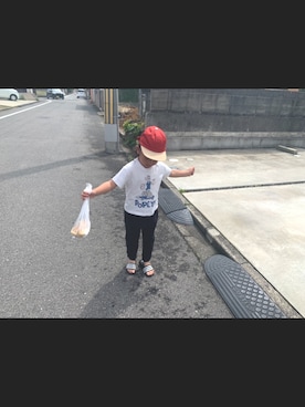 mugimugitsumugiiiさん（キッズ・110cm）の夏コーディネート