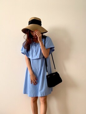 kanaさん（レディース・163cm）の夏コーディネート