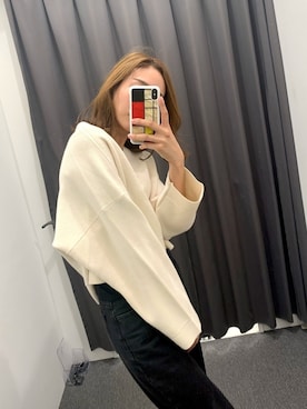 「amel（エイメル）のアイテム（パンツ）」を使った、kanaさん（レディース・163cm）の冬コーディネート