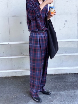 「MM6 Maison Margiela（ｴﾑｴﾑｼｯｸｽ ﾒｿﾞﾝ ﾏﾙｼﾞｪﾗ）のアイテム（バッグ）」を使った、HISAMOTOさん（メンズ・180cm）の夏コーディネート