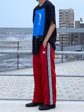 「SYU.HOMME/FEMM（シュウ）のアイテム」を使った、HISAMOTOさん（メンズ・180cm）の夏コーディネート