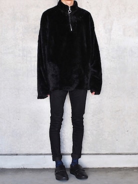 「アイテム（ソックス/靴下）」を使った、HISAMOTOさん（メンズ・180cm・10代）の冬コーディネート