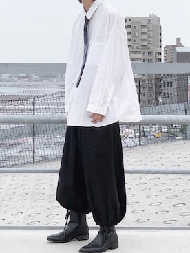 「アイテム（フォーマルスーツ/小物）」を使った、HISAMOTOさん（メンズ・180cm・10代）の夏コーディネート