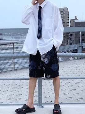 「アイテム（フォーマルスーツ/小物）」を使った、HISAMOTOさん（メンズ・180cm・10代）の夏コーディネート