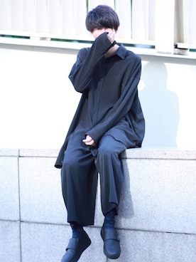 「ラッドミュージシャン」｜「アイテム（レッグウェア）」を使った、HISAMOTOさん（メンズ・180cm）の夏コーディネート