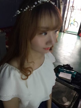 「chico_（チコ）のアイテム（オールインワン・サロペット）」を使った、ゆりりんさん（レディース・161cm）の冬コーディネート