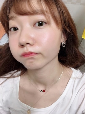 「chuu（チュー）のアイテム（アクセサリー）」を使った、ゆりりんさん（レディース・161cm）の夏コーディネート