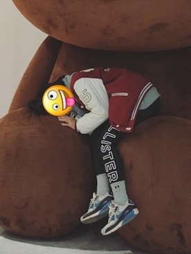 「Hollister（ホリスター）のアイテム（タイツ/ストッキング、ブラック系）」を使った、ゆりりんさん（レディース・163cm）の秋コーディネート