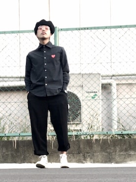 クワモトユウさん（メンズ・167cm）の夏コーディネート