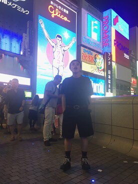 「アイテム（ピアス（両耳用））」を使った、クワモトユウさん（メンズ・167cm・20代）の秋コーディネート