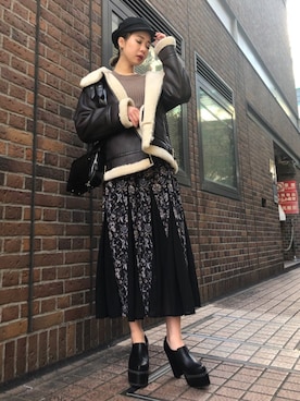 envym_sakuraさん（レディース・163cm）の冬コーディネート