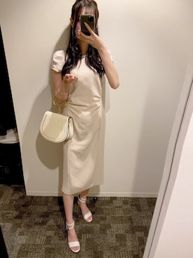 「エルメス」｜「アイテム（ワンピース/ドレス）」を使った、rnoさん（レディース・166cm）の秋コーディネート
