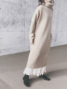 「marjour」｜sonさん（レディース・158cm）の冬コーディネート