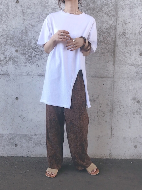 夏 Tシャツワンピース