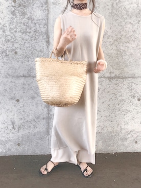 「TODAYFUL（トゥデイフル）のアイテム（財布/小物）」を使った、sonさん（レディース・157cm）の夏コーディネート