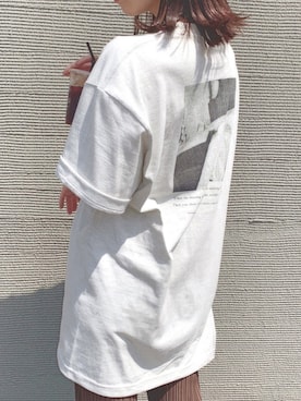 「ISOOK（アイスー）のアイテム（パンツ）」を使った、sonさん（レディース・159cm）の春コーディネート