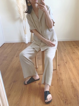 「jouetie（ジュエティ）のアイテム（ジャケット/アウター）」を使った、sonさん（レディース・159cm）の春コーディネート