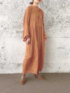 ワンピース イエロー系 を使ったコーディネート一覧 Wear