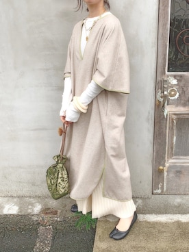 「DONOBAN（ドノバン）のアイテム（シューズ）」を使った、sonさん（レディース・159cm）の秋コーディネート