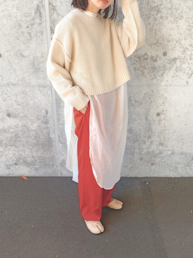 「LIAN」｜sonさん（レディース・159cm）の秋コーディネート