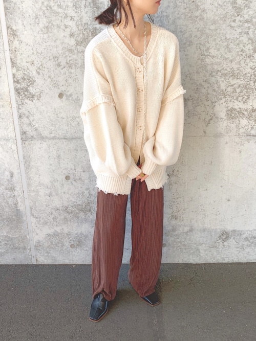 𝚜𝚘𝚗 Re Editのニット セーターを使ったコーディネート Wear