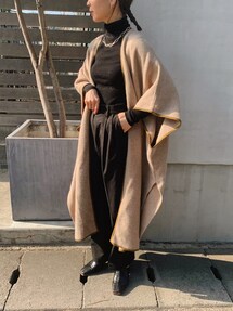 マーキュリーデュオ  ダブルフェイスニットガウン ダブルフェイスニットガウン | DOUDOU(ドゥドゥ)レディース | PAL