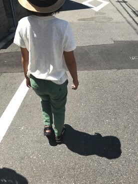 yuMeさん（キッズ・110cm）の夏コーディネート