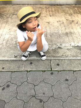 yuMeさん（キッズ・120cm）の秋コーディネート