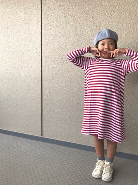 yuMeさん（キッズ・120cm）の秋コーディネート