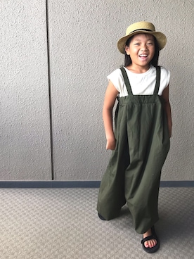 yuMeさん（キッズ・120cm）の夏コーディネート