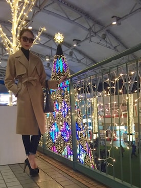 「DRWCYS（ドロシーズ）のアイテム（その他アウター）」を使った、おだりささん（レディース・174cm）の冬コーディネート