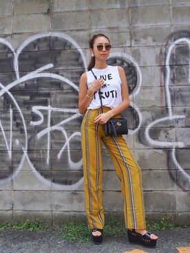 おだりささん（レディース・173cm）の夏コーディネート