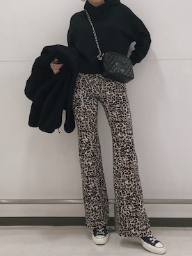 おだりささん（レディース・174cm）の冬コーディネート