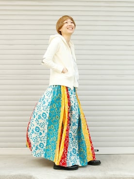 OGAWAさん（レディース・163cm）の春コーディネート