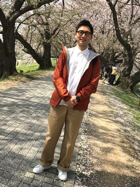 モジャ男さん（メンズ・172cm）の春コーディネート