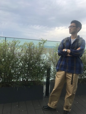 モジャ男さん(メンズ・172cm)の春コーディネート