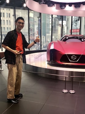 モジャ男さん（メンズ・172cm）の秋コーディネート