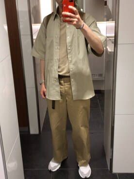 モジャ男さん（メンズ・173cm）の夏コーディネート