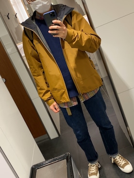 モジャ男さん（メンズ・172cm）の春コーディネート