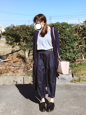 「KBF+」｜「アイテム（その他シューズ）」を使った、ちゃんりささん（レディース・155cm）の春コーディネート