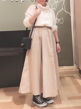 こながたさん(レディース・158cm)の冬コーディネート