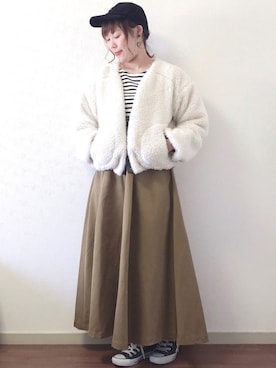 こながたさん（レディース・158cm）の秋コーディネート